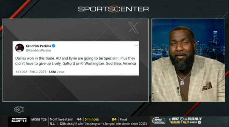 爱游戏数据中心-一年前认为东眉交易侠队赚了~帕金斯谈被打脸：我不可能每次都对